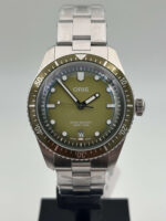 ORIS DIVERS SIXTY‑FIVE DATE GREEN